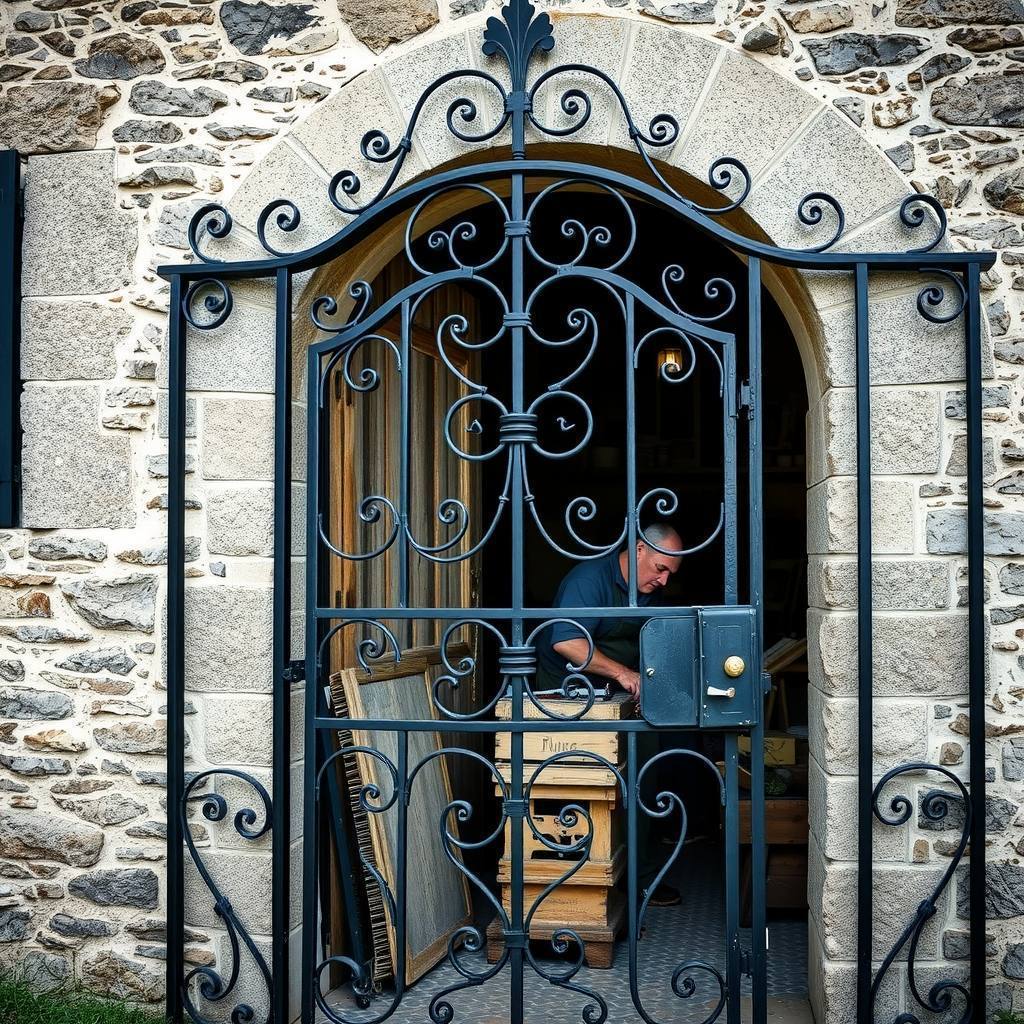 ferronnerie à Saint-Étienne (illustration)